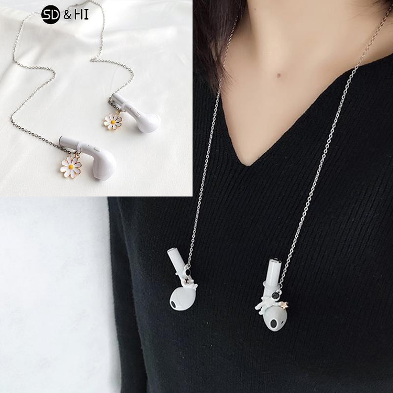 Men'S Accessories Chain - Fashion Anti-Lost Wireless Earphone Necklace for