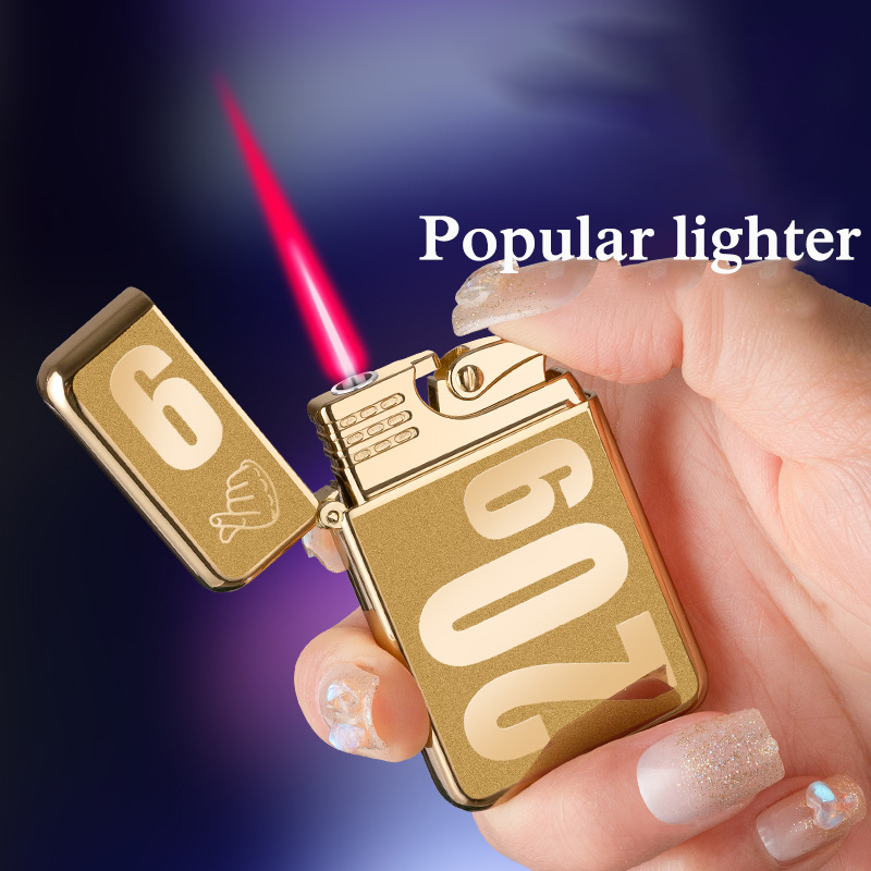 Men'S Accessories High End - New Windproof Gas Creative Torch Butane