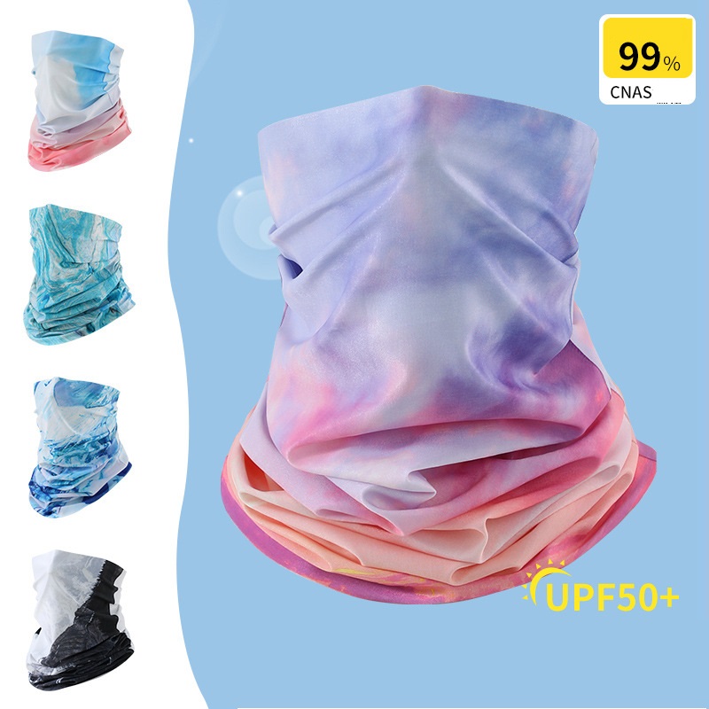 Men Accessories Ring - Fashion Color Seamless Cycling Bandana Neck