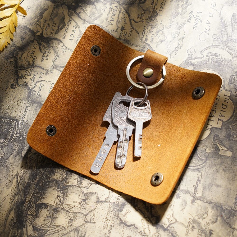Genuine Leather Mini Key Bag M - Men'S Accessories High End recension och pris