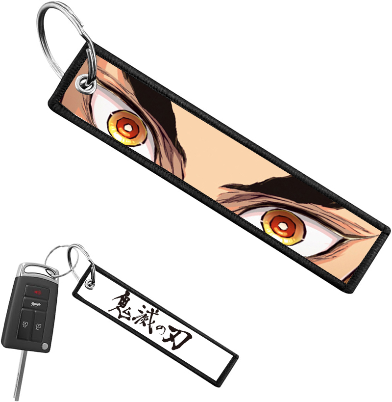 Demon Slayers 1pcs Keychains f - Men Accessories Ring recension och pris
