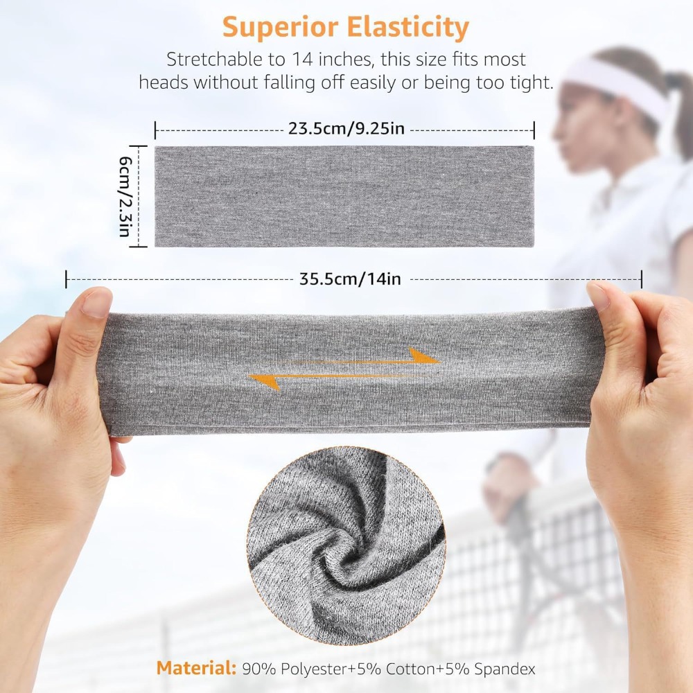 Men Women Headbands Comfortabl - Men'S Yoga Accessories recension och pris