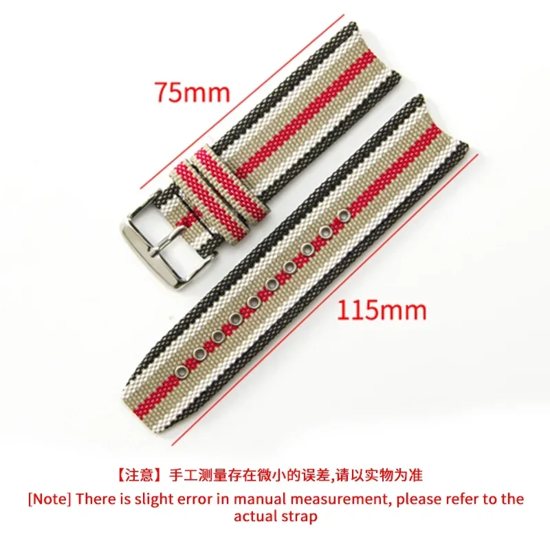 Woven Nylon Watchbands for Bur - Men'S Accessories Burberry recension och pris