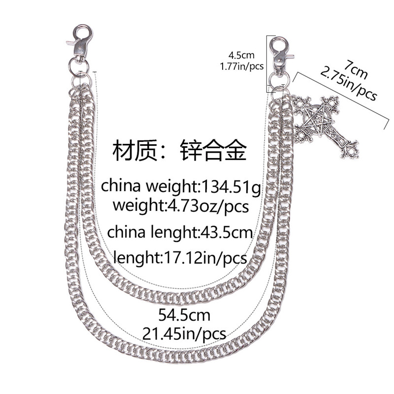 Fashion Punk Metal Pants Chain - Men'S Accessories Chain recension och pris