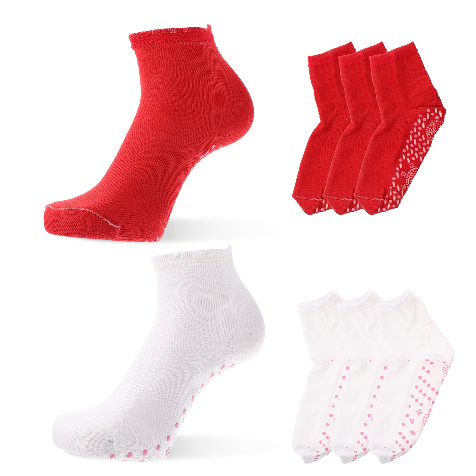 4Pairs Self Heating Socks Anti - Men'S Yoga Accessories recension och pris