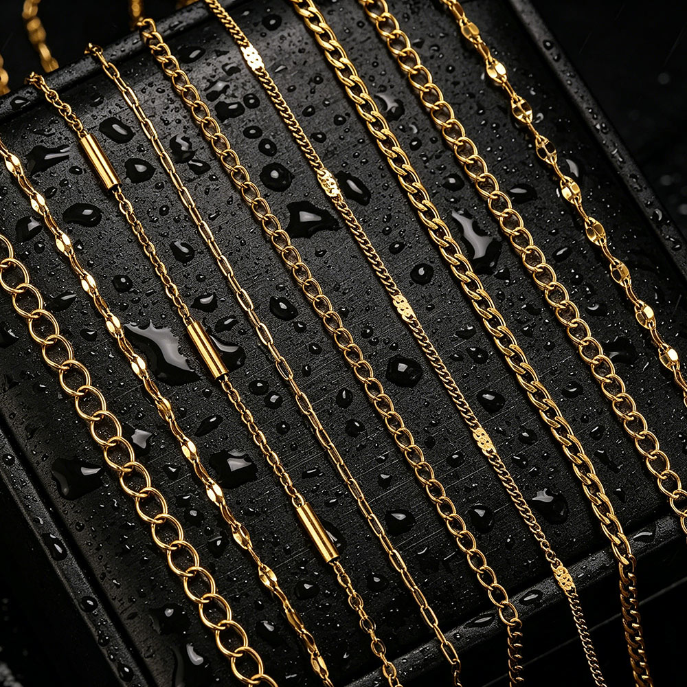 2meter Stainless Steel Lips NK - Men'S Accessories Chain recension och pris