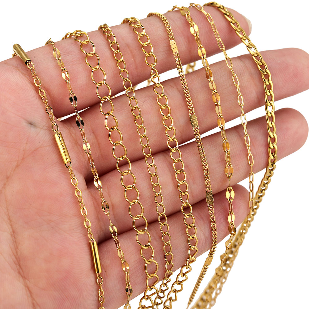 2meter Stainless Steel Lips NK - Men'S Accessories Chain recension och pris