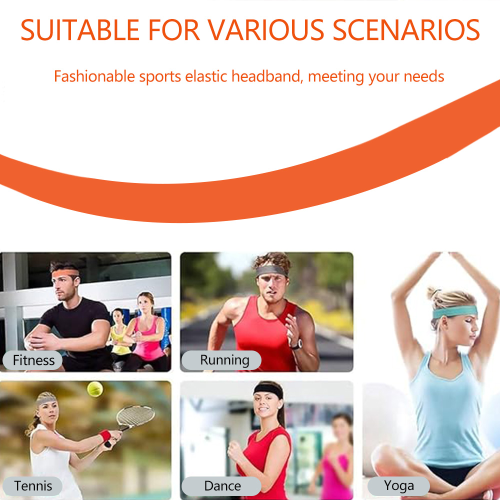 6/8PCS Spa Facial Headband Spo - Men'S Yoga Accessories recension och pris