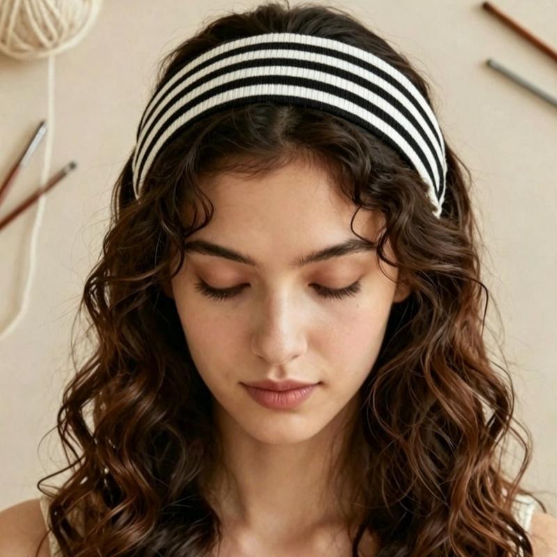 Striped Elastic Sports Headban - Men'S Yoga Accessories recension och pris