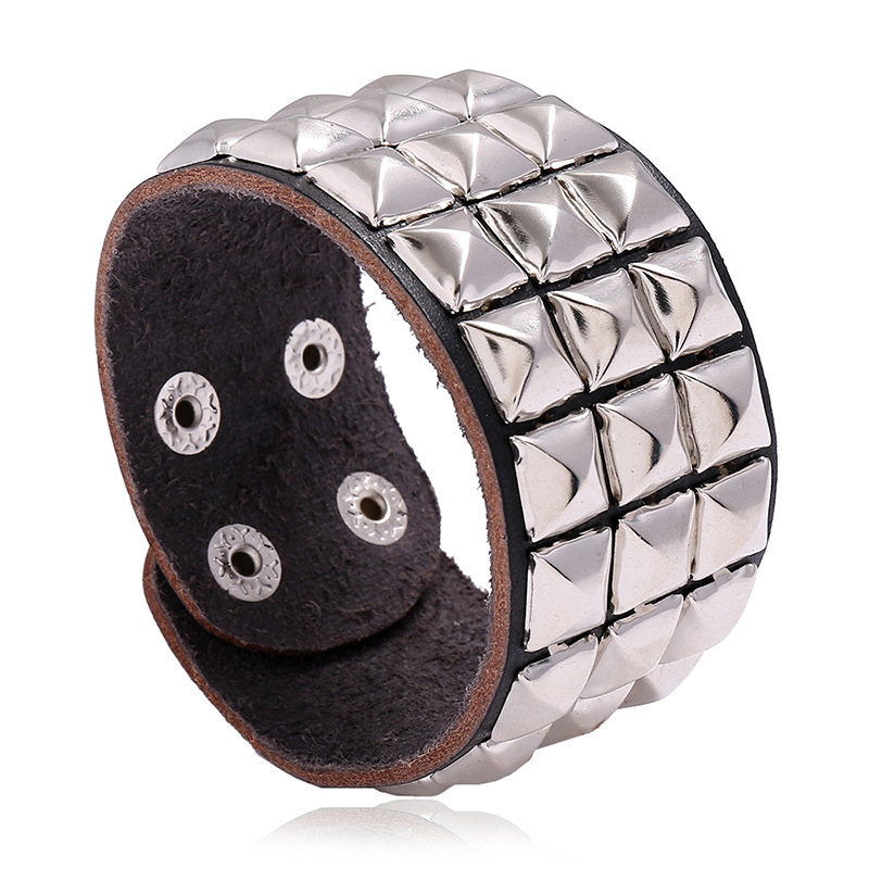 Men's Hip Hop Punk Three-Row S - Men Accessories Pk recension och pris