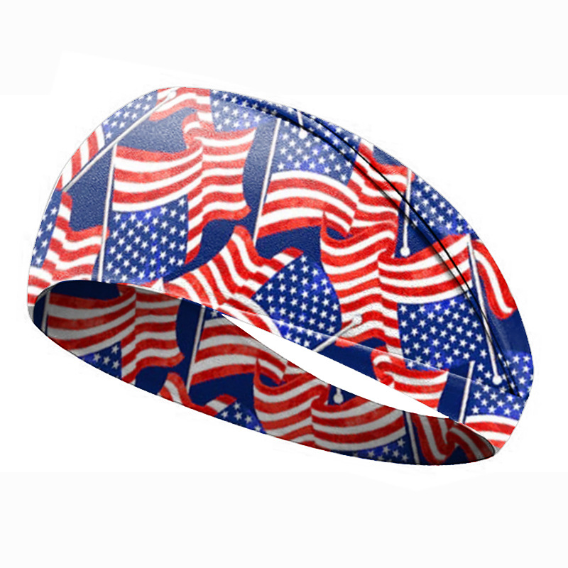 USA Flag Independence Day Hair - Men'S Yoga Accessories recension och pris