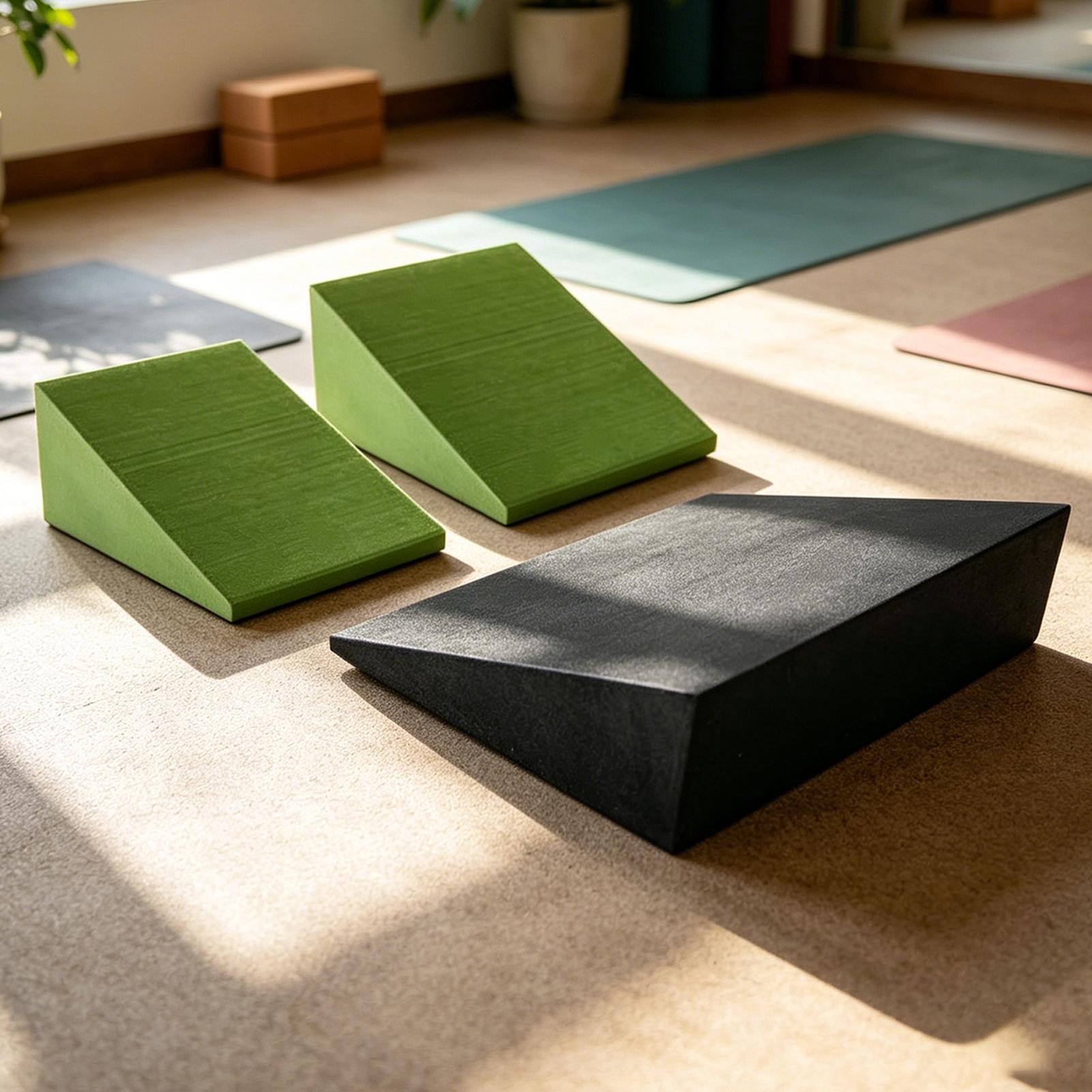 3Pcs Yoga Wedge Blocks EVA Foa - Men'S Yoga Accessories recension och pris