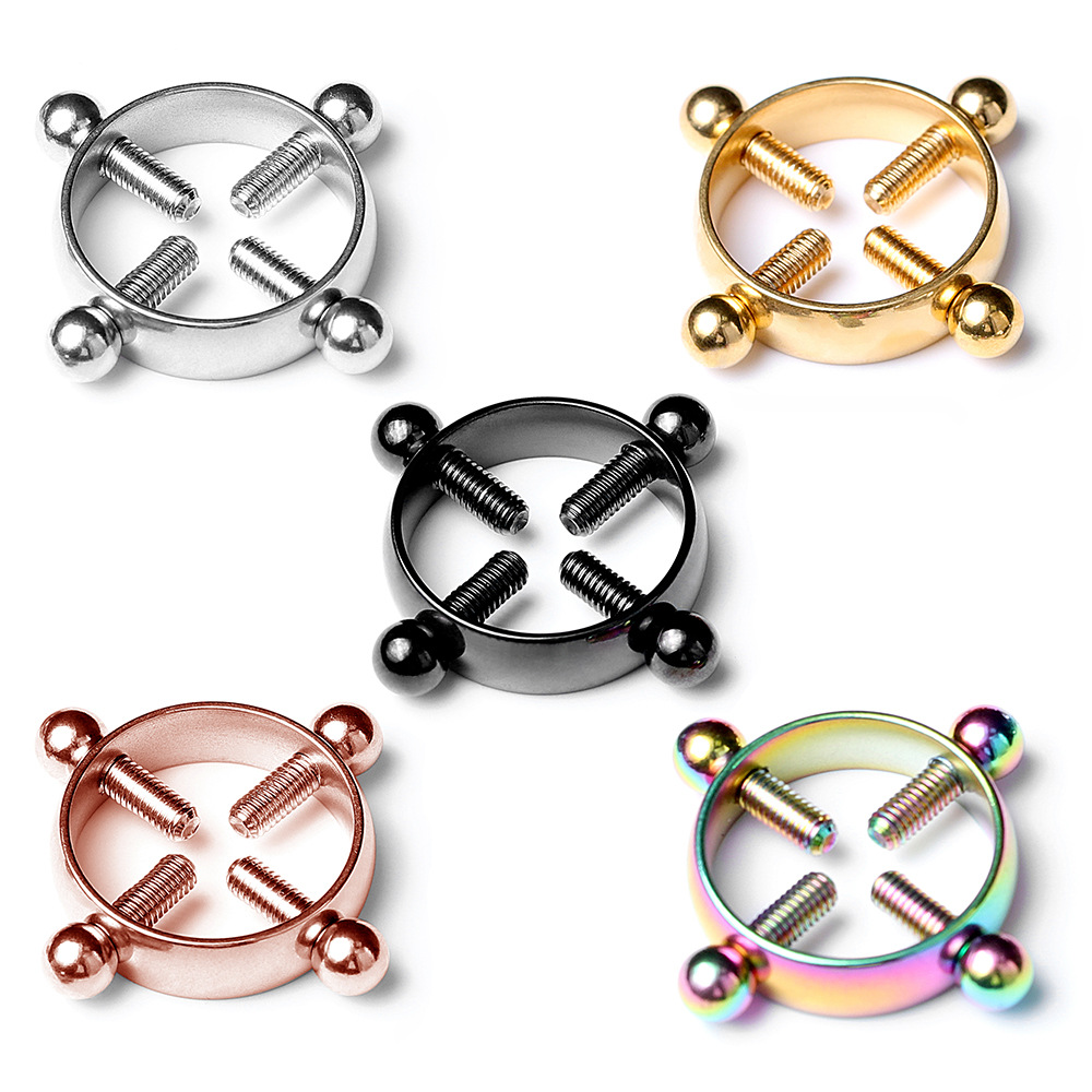 1pair Stainless Steel Cross Ni - Men Accessories Ring recension och pris
