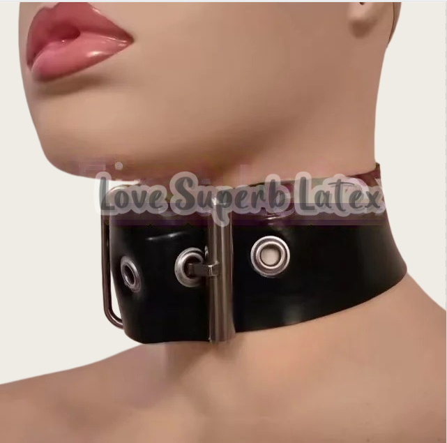 0.4mm Sexy Latex Neck Choker R - Men'S Accessories Chain recension och pris