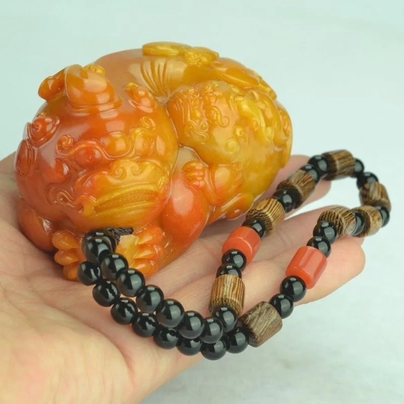 Natural Huang Longyu Pixiu Pen - Men'S Accessories Chain recension och pris