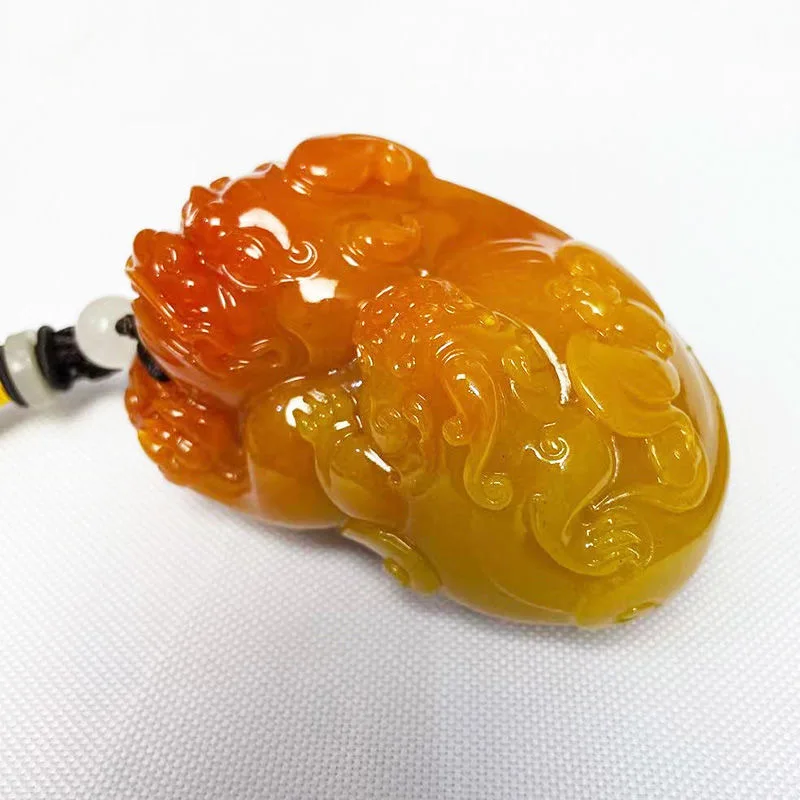 Natural Huang Longyu Pixiu Pen - Men'S Accessories Chain recension och pris